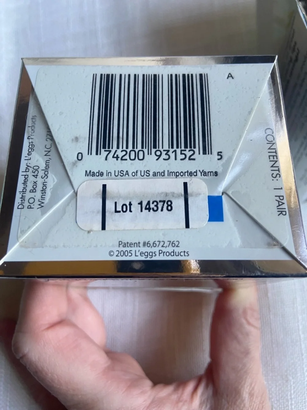 L’eggs three boxed